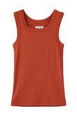 COTTON SQUARE TANK TOP