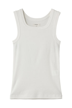 フジ/FUJIのCOTTON SQUARE TANK TOP(110100/110101)