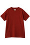 WOOL S/S T-SHIRT フジ/FUJI RED