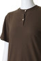 COTTON HENRY NECK S/S T-SHIRTS フジ/FUJI