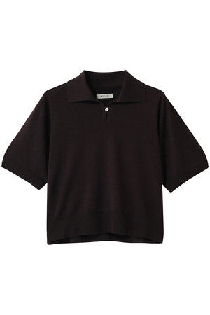 フジ/FUJIのSILK CASHMERE S/S SKIPPER POLO(110100/110102)
