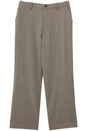 フジ/FUJIの【MEN】WOOL ELASTIC-WAIST TROUSERS(110600/110601)