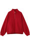 BRUSHED WOOL PULLOVER フジ/FUJI RED