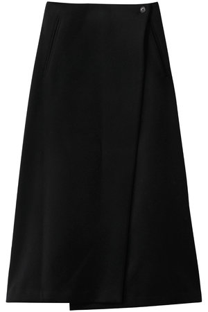 フジ/FUJIのLAMBSWOOL MELTON LONG SKIRT(110700/110703)