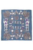 Filigree Menagerieシルクスカーフ 約88cmx約88cm スウォッシュロンドン/SWASH LONDON