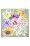 Snowboat Floraシルクスカーフ 68cmx68cm スウォッシュロンドン/SWASH LONDON ミントグリーン