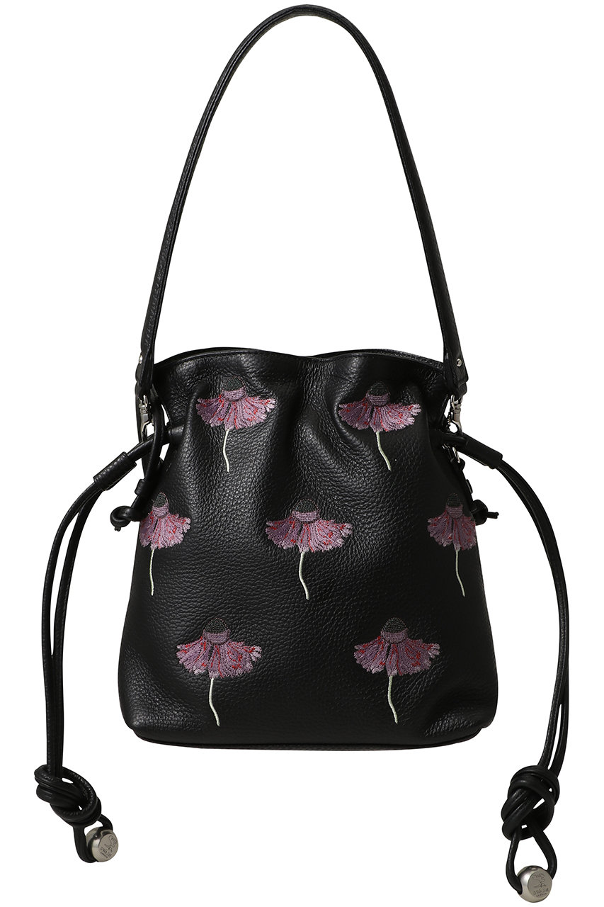 SWASH LONDON スウォッシュ イアパピヨネ ボルドー 総柄ショルダー