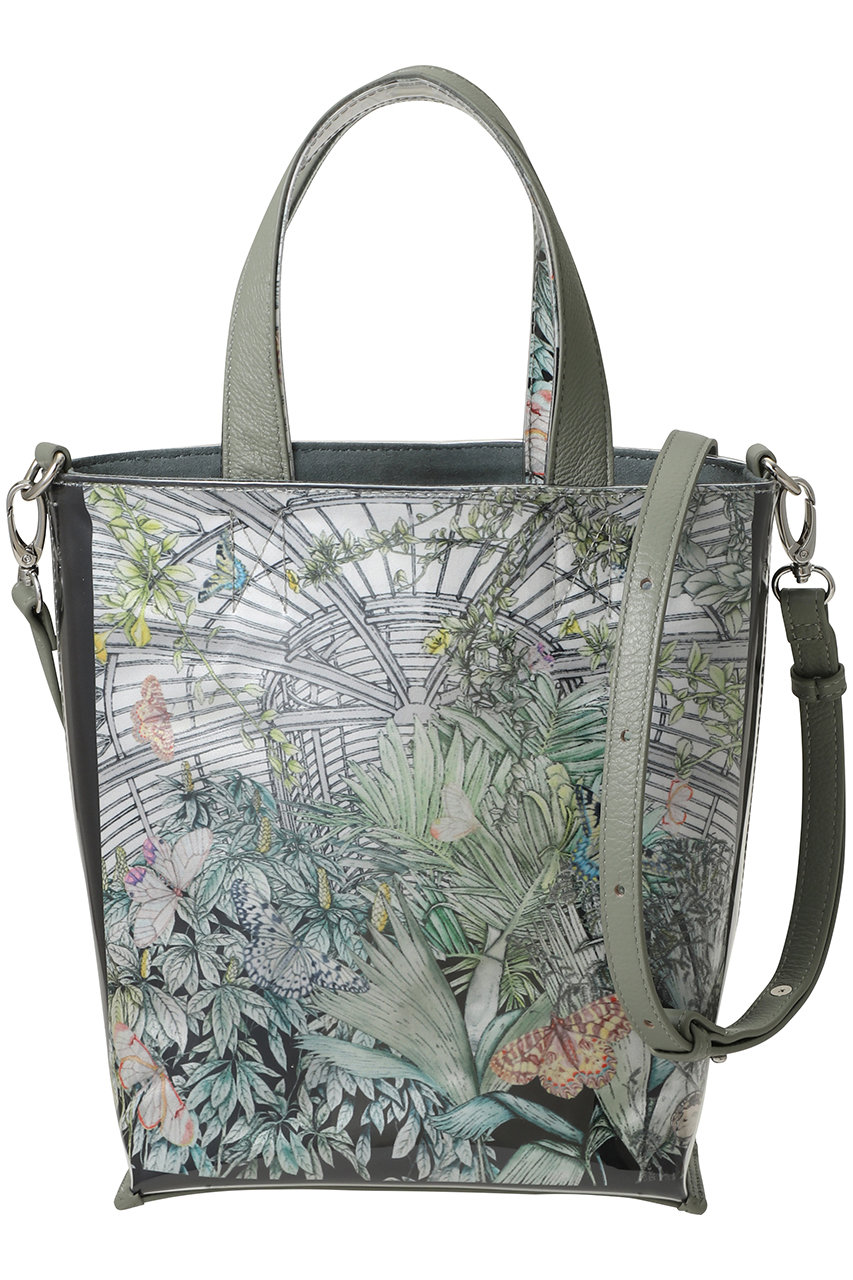 スウォッシュロンドン/SWASH LONDONのPVCハンドバッグ（小）(グリーン/24-116-53130)