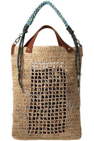 スウォッシュロンドン/SWASH LONDONのラフィアバッグ(120600/120602)