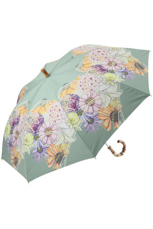 スウォッシュロンドン/SWASH LONDONの【晴雨兼用】長傘 FLOWER Scarf Pt(149900/149901)