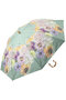 【晴雨兼用】折畳傘 FLOWER Scarf Pt スウォッシュロンドン/SWASH LONDON オリーブグリーン