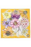 Showboat Floraシルクスカーフ 約88cmx約88cm スウォッシュロンドン/SWASH LONDON