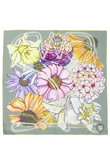 Showboat Floraシルクスカーフ 約88cmx約88cm スウォッシュロンドン/SWASH LONDON