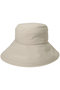 【帽子】 プレーンハット つば13cm（つば裏遮光/通気性あり） アシヤ ロサブラン/芦屋ロサブラン ベージュ