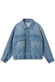 FORFORMO(フォルフォルモ)｜Adjustable Denim Jacket/ブルー の通販