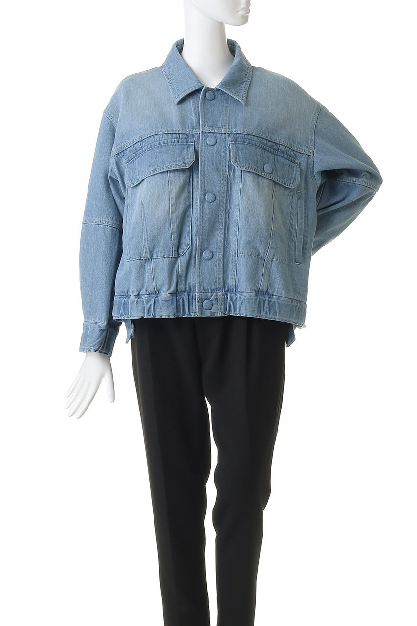 【美品】FORFORMO フォルフォルモ ハイストレッチ デニム ジャケット FORFORMO(フォルフォルモ)｜Adjustable Denim Jacket/ブルー の通販
