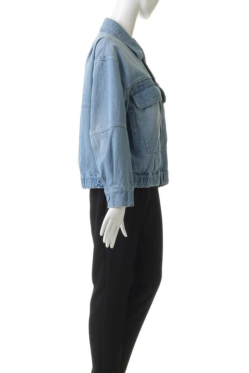FORFORMO(フォルフォルモ)｜Adjustable Denim Jacket/ブルー の通販