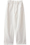 Adjustable Denim Pants フォルフォルモ/FORFORMO ホワイト