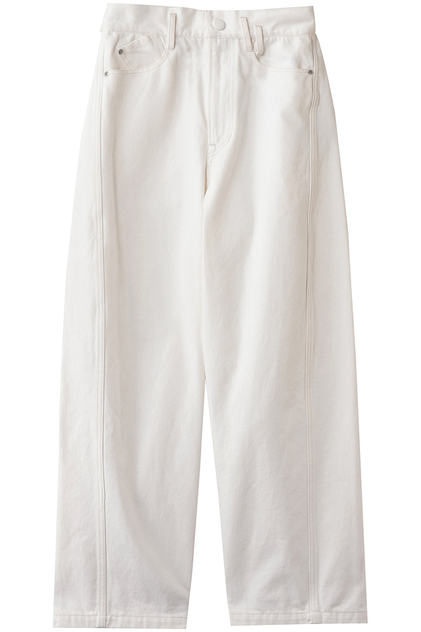 フォルフォルモ/FORFORMOのAdjustable Denim Pants(ホワイト/726102)