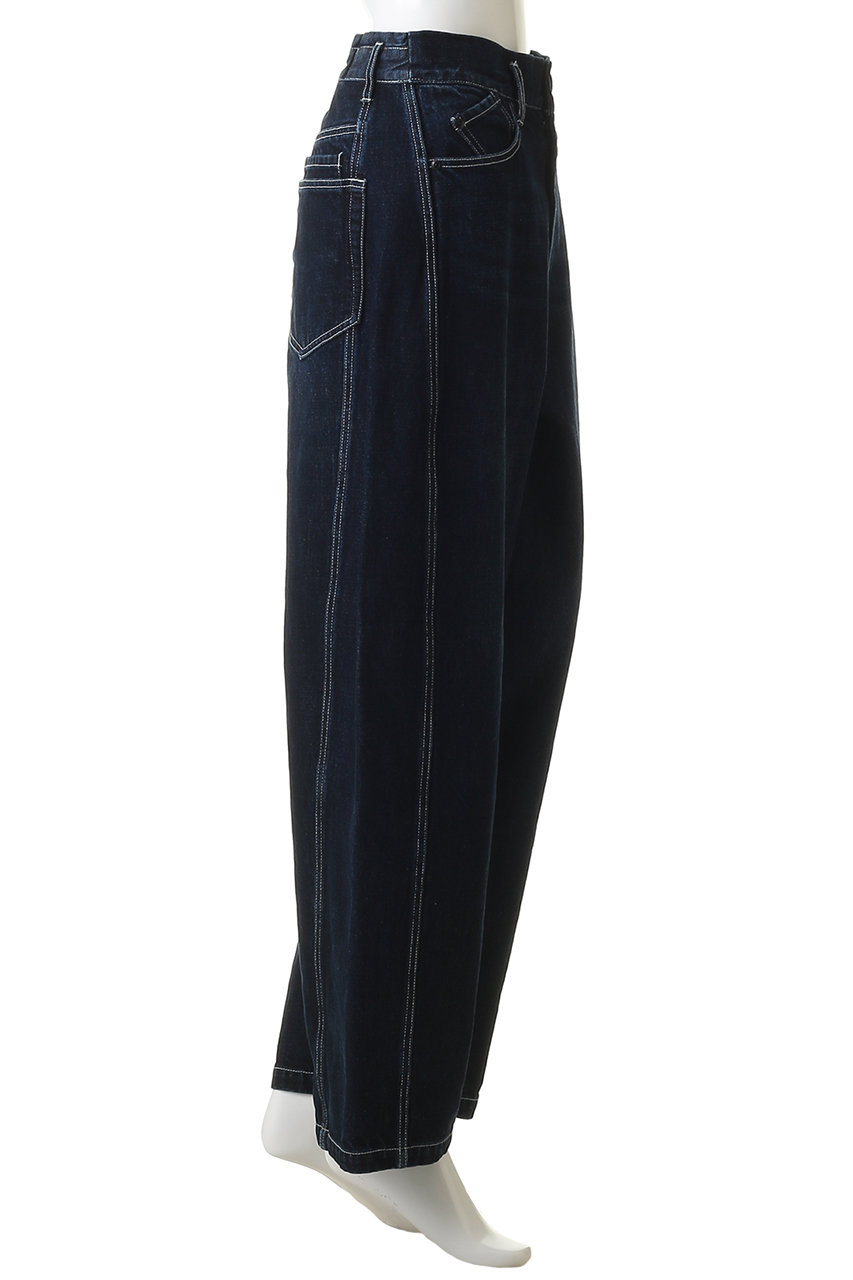 FORFORMO(フォルフォルモ)｜Adjustable Denim Pants/ホワイト の通販