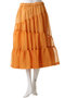 Sheer Gathered Skirt フォルフォルモ/FORFORMO