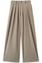 Jersey Tuck Wide Pants フォルフォルモ/FORFORMO ベージュ