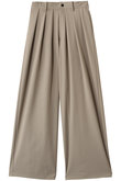 Jersey Tuck Wide Pants