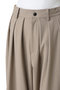 Jersey Tuck Wide Pants フォルフォルモ/FORFORMO