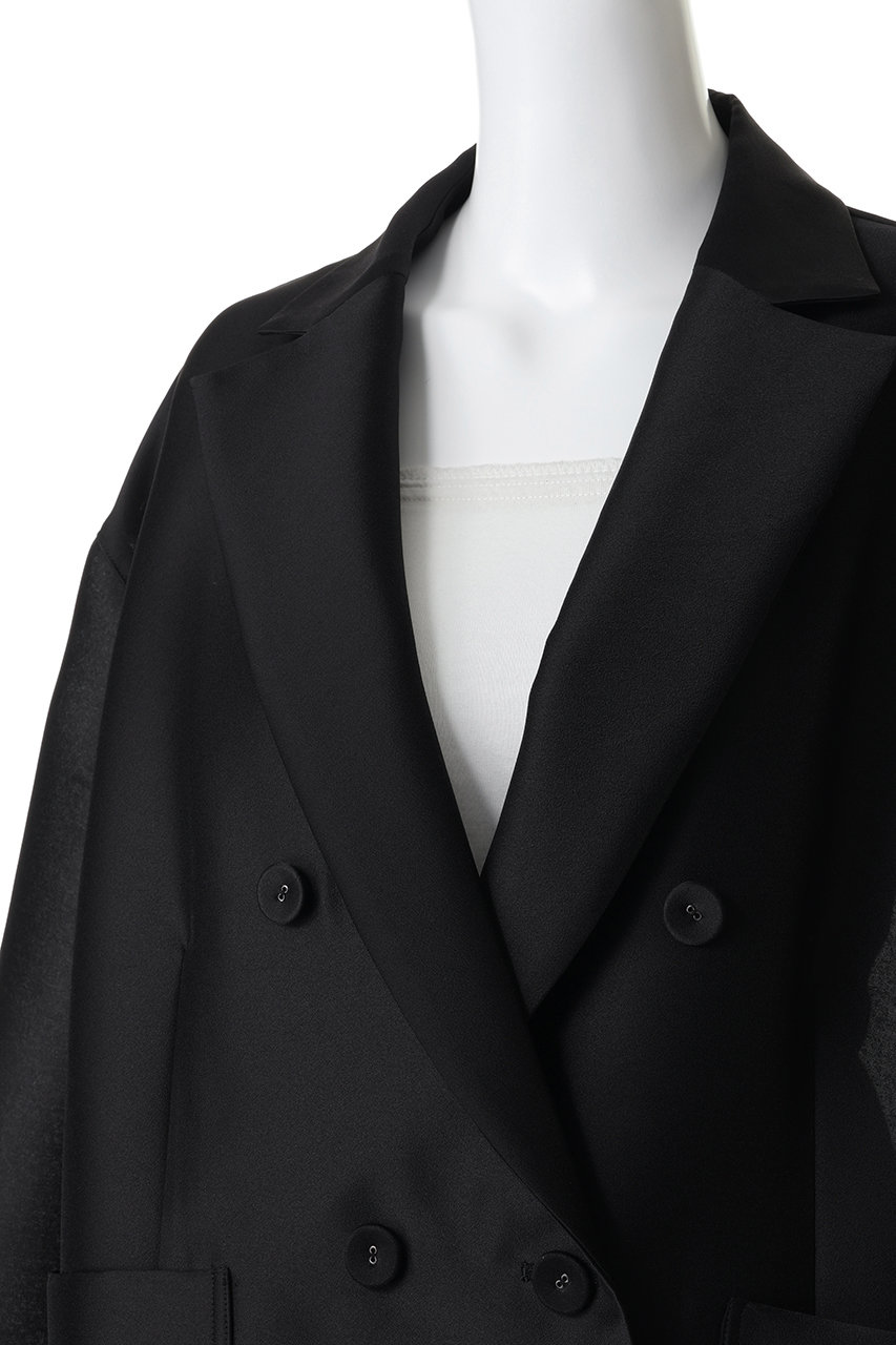 FORFORMO(フォルフォルモ)｜Haori Jacket/ブラック の通販｜ELLESHOP