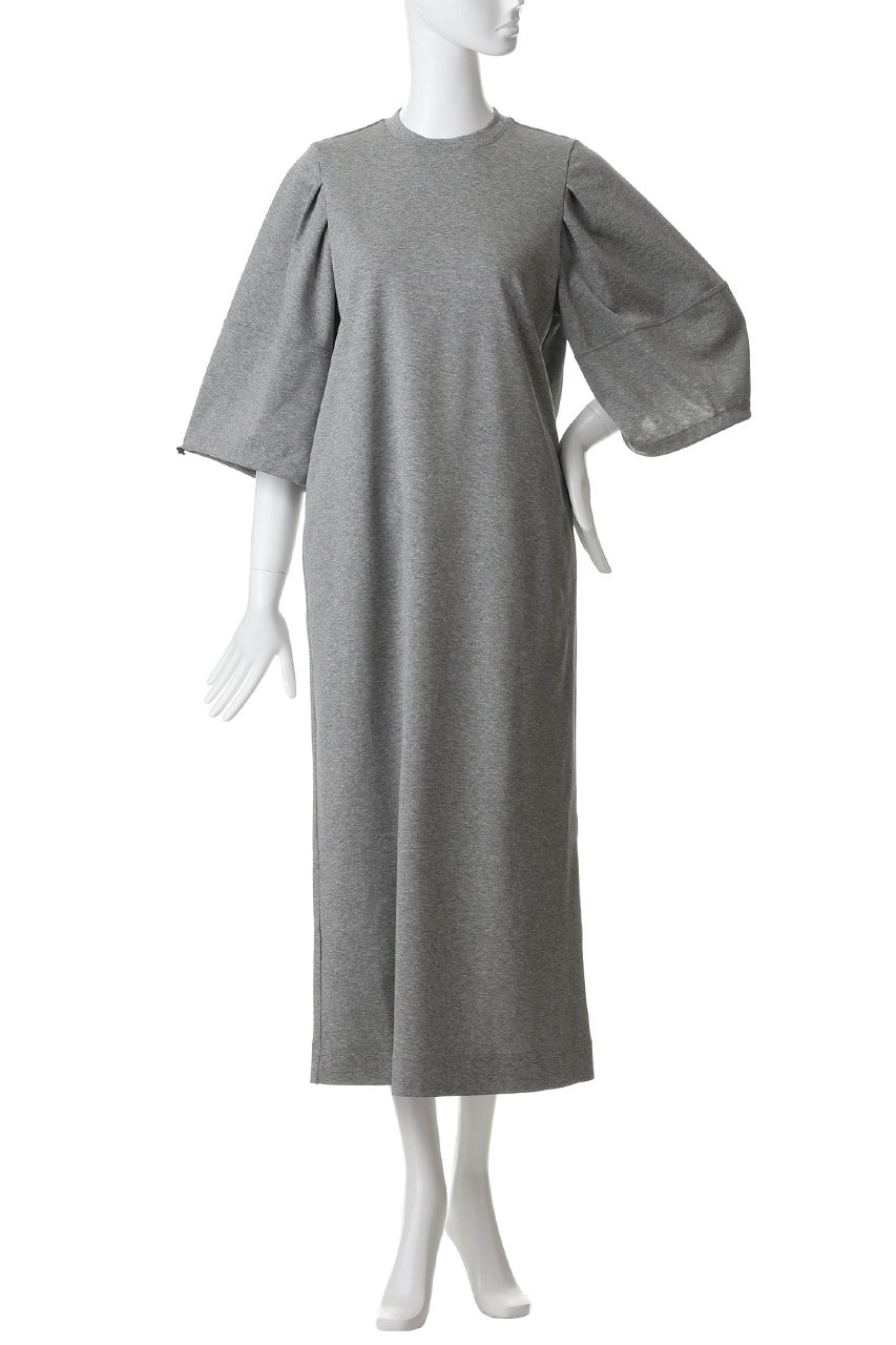 FORFORMO 初期ワンピース FORFORMO(フォルフォルモ)｜Adjustable Sleeve Dress/グレー の通販