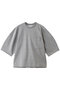 Round Sleeve Sweat T-shirt フォルフォルモ/FORFORMO グレー
