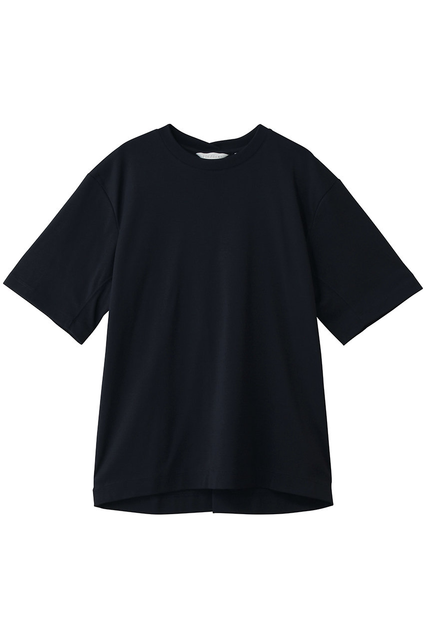 フォルフォルモ/FORFORMOのFraise Plain T-shirt(ネイビー/726118-2)