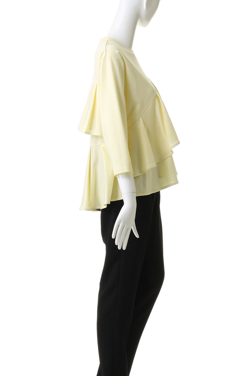 FORFORMO(フォルフォルモ)｜Frill Tops/ホワイト の通販｜ELLESHOP