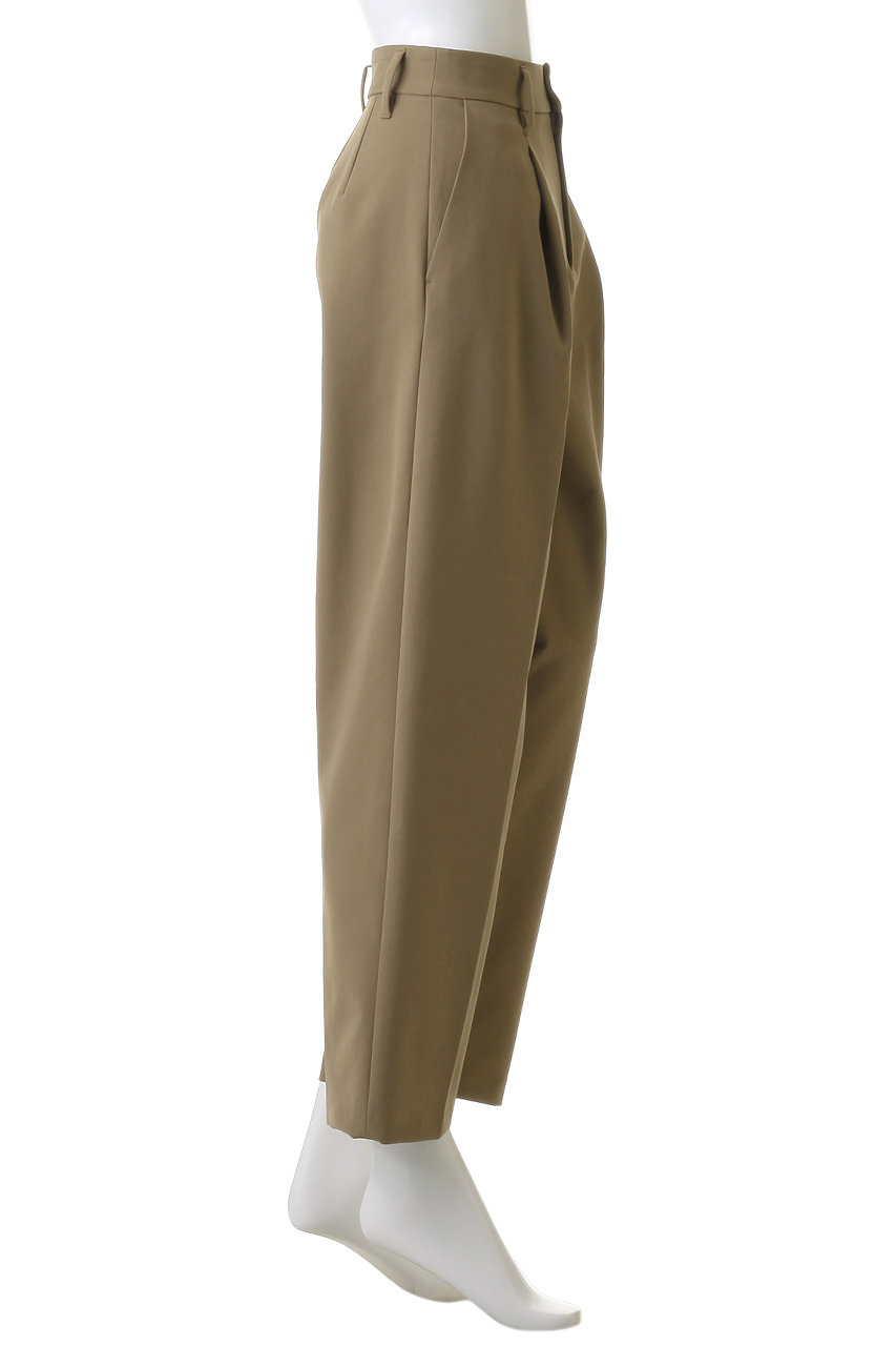 FORFORMO(フォルフォルモ)｜Stretch Tuck Pants Regular/ベージュ の