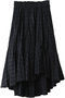 Midi Flared Skirt フォルフォルモ/FORFORMO チェックネイビー
