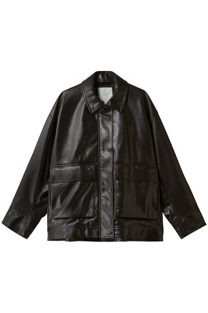 フォルフォルモ/FORFORMOのFake Leather Jacket(110400/110403)