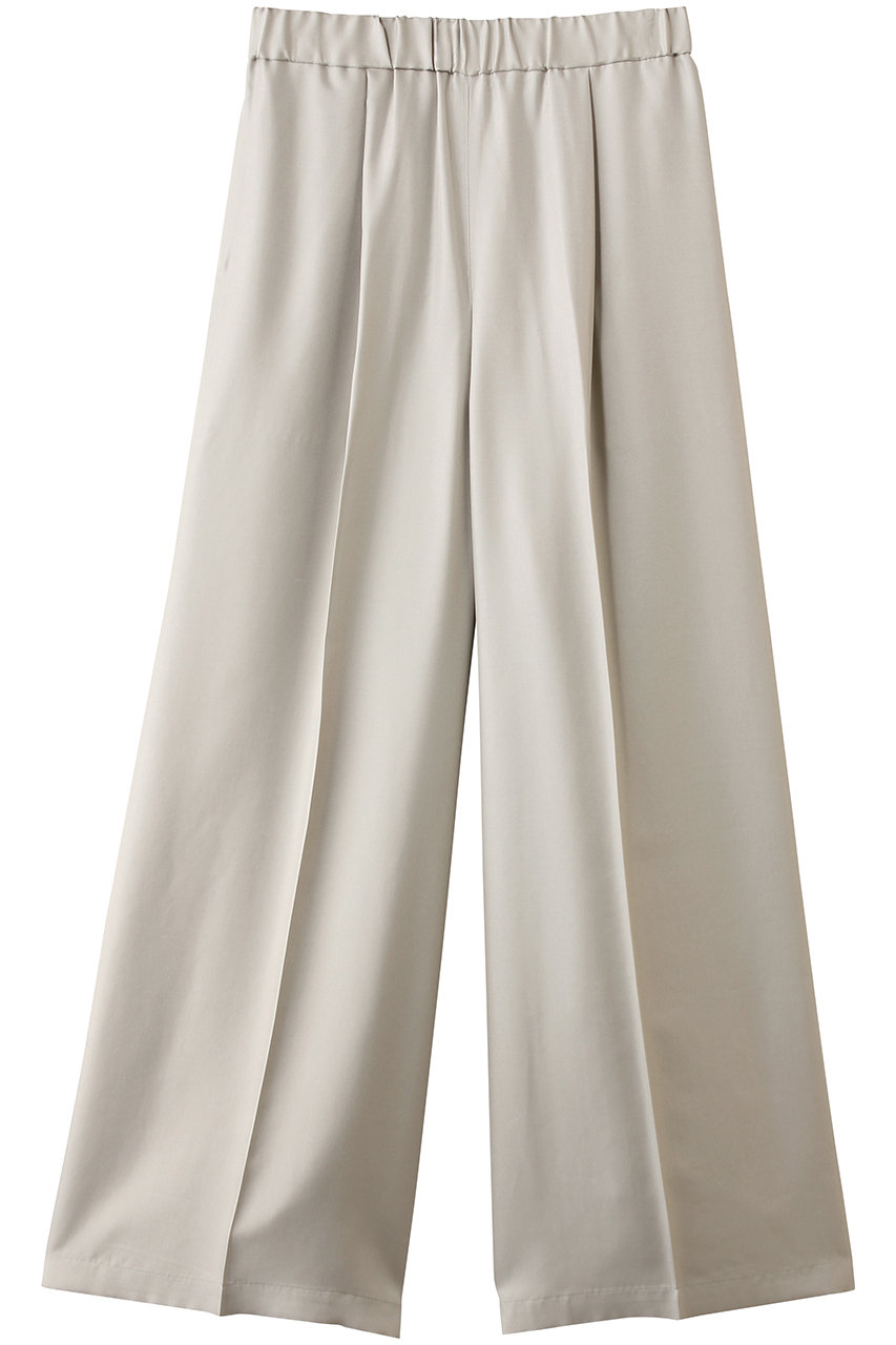 シルク タックパンツ