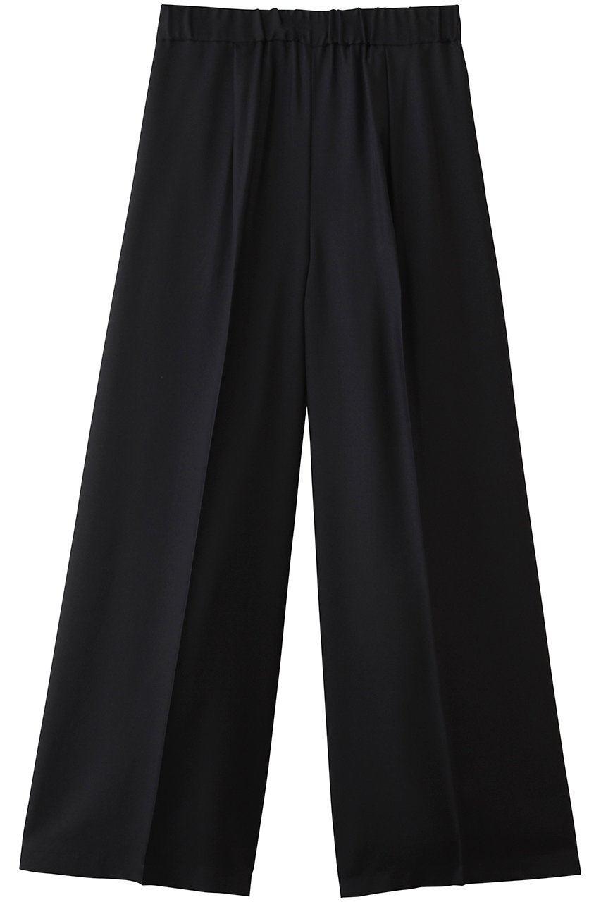 シルク タックパンツ