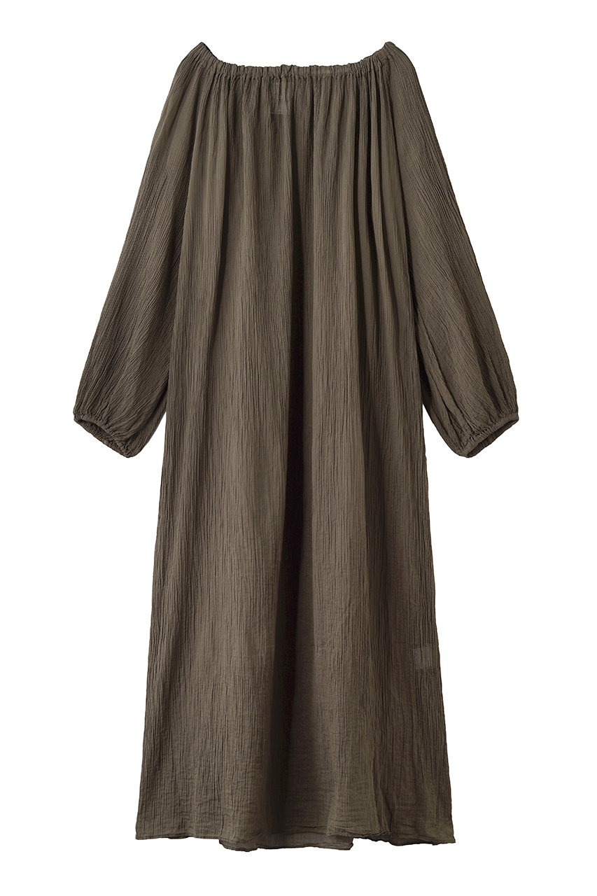 ラスパイユ/raspailのコットン スモックドレス(トープ/ROP-105)