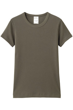 ラスパイユ/raspailのコットン リブクルーネック プルオーバー(110100/110102)