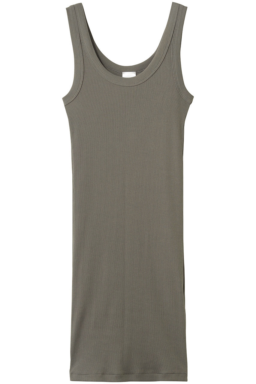 コットン ロングタンクトップ