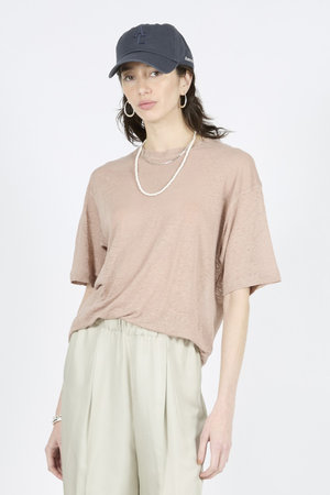 ラスパイユ/raspailのリネン Tシャツ(110100/110102)