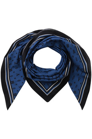 ラスパイユ/raspailのraspail ロゴプリントスカーフ(140100/140103)