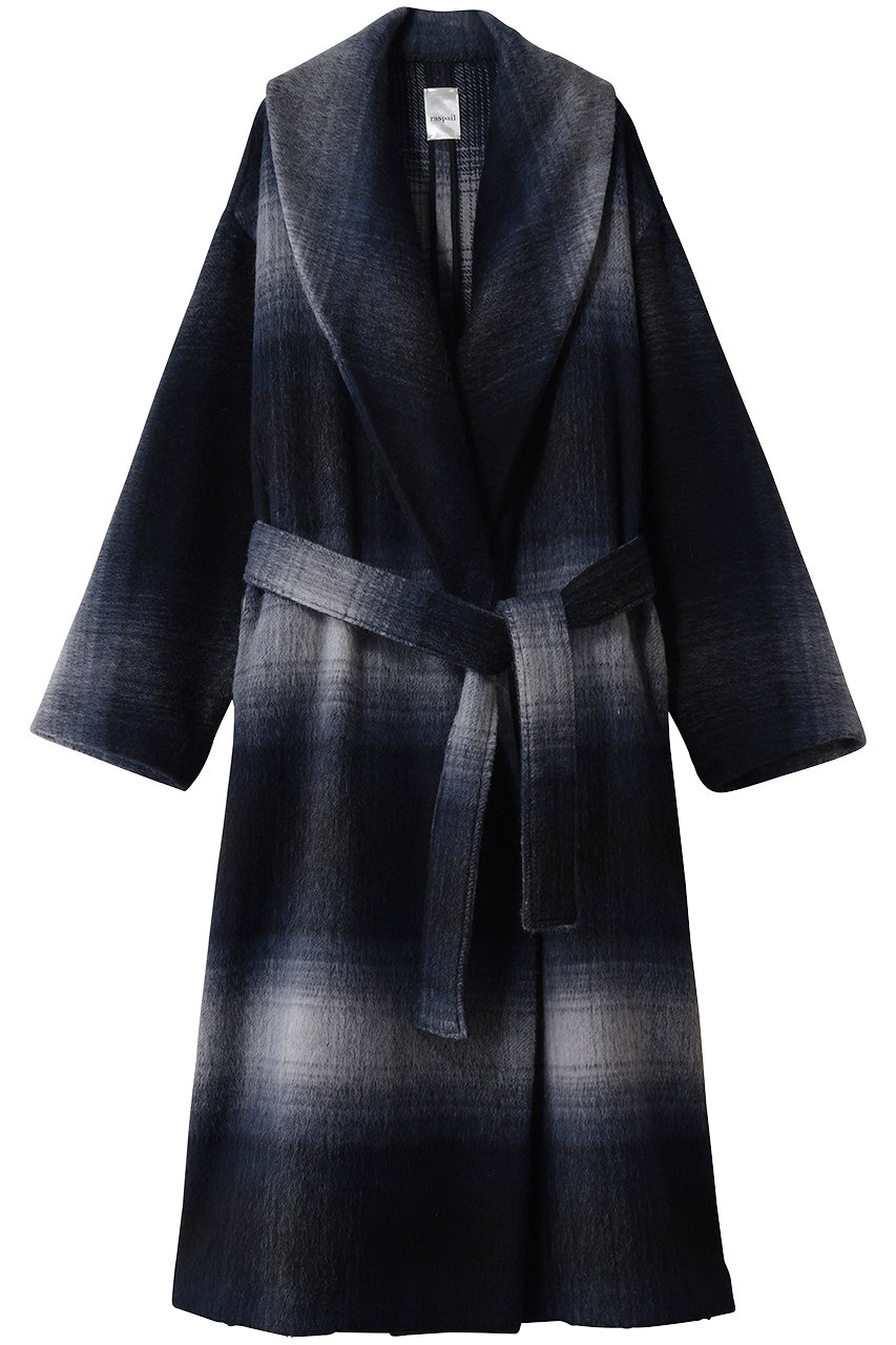 raspail L'ORDINAIRE ガウンコート (ネイビー, F) ラスパイユ ELLE SHOP