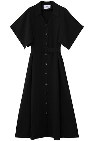 ジュン オカモト/JUN OKAMOTOのハンカチスリーブ Aラインワンピース