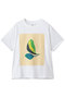リーフグラフィックTシャツ ジュン オカモト/JUN OKAMOTO ホワイト