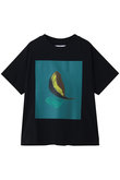 リーフグラフィックTシャツ