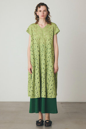 ジュン オカモト/JUN OKAMOTOの【予約販売】リバーレース フレンチスリーブドレス(110500/110503)