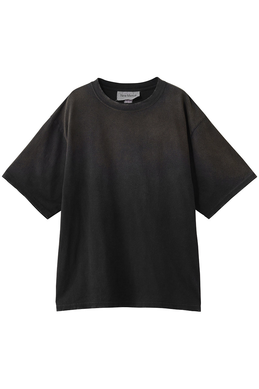 ニュー マニュアル/New Manualの【MEN】VINTAGE WASHED Tシャツ(ブラック/2026SS-CS8-YT)