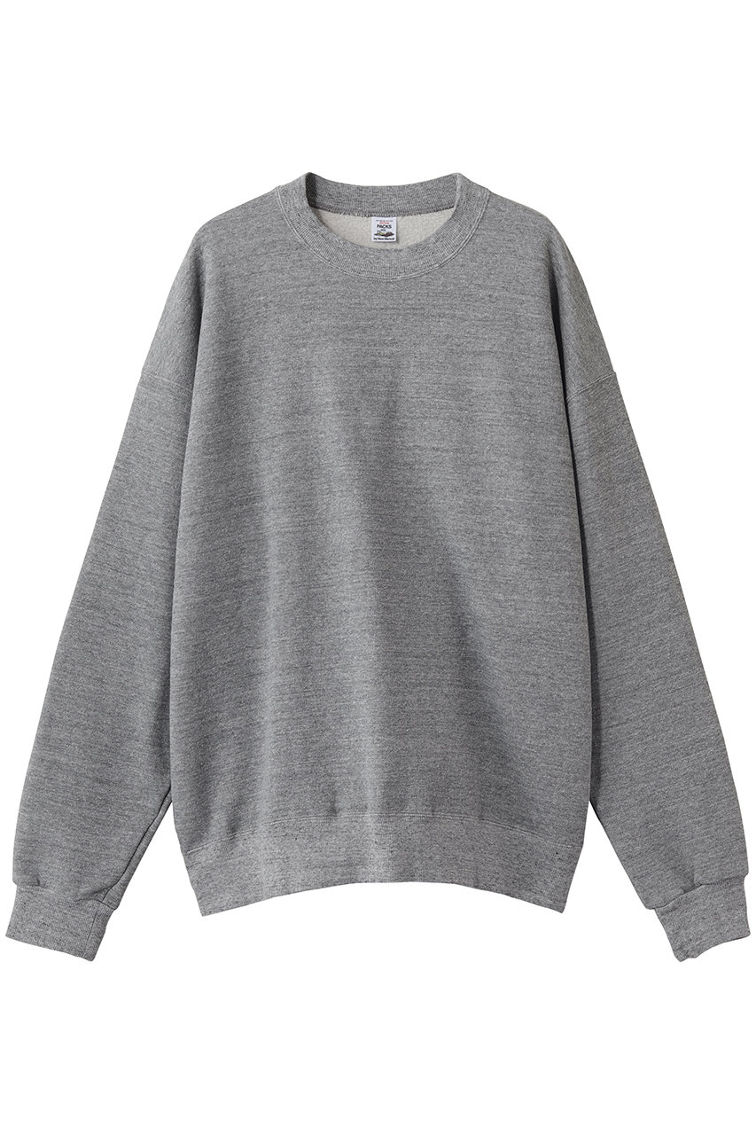 ニュー マニュアル/New Manualの【MEN】PACK スウェット プルオーバー(グレー/2026SS-CS4-YT)
